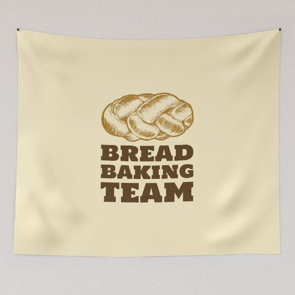 Item preview, Knotted Bread Baking Team Design for Home Kitchen designed and sold by quoteology.