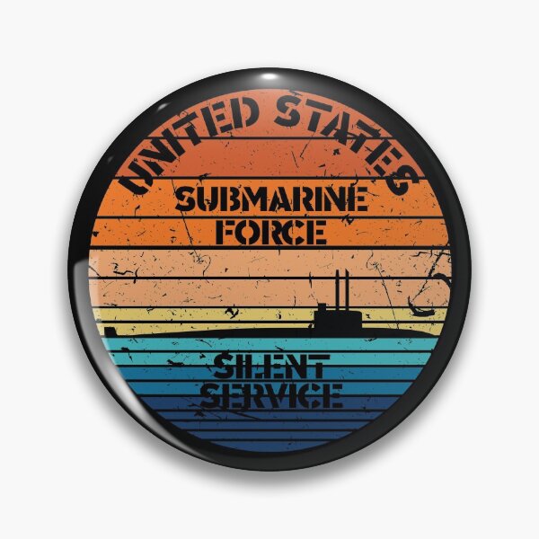 Item preview, Sunset US Submarine Force Service Distressed designed and sold by MadMando.
