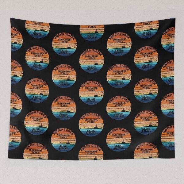 Item preview, Sunset US Submarine Force Service Distressed designed and sold by MadMando.