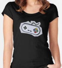 Retro Controller Women's Fitted Scoop T-Shirt