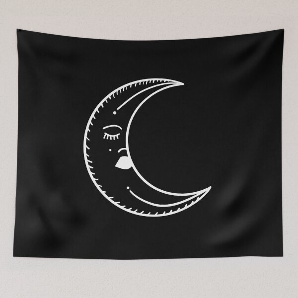 Item preview, Moon Face designed and sold by minimallineart.
