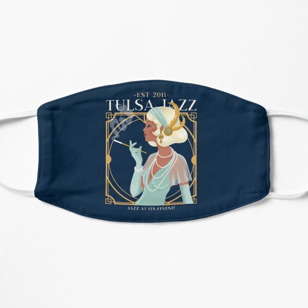 TulsaJazz.Com's The Vintage Anniversary Collection Small Mask