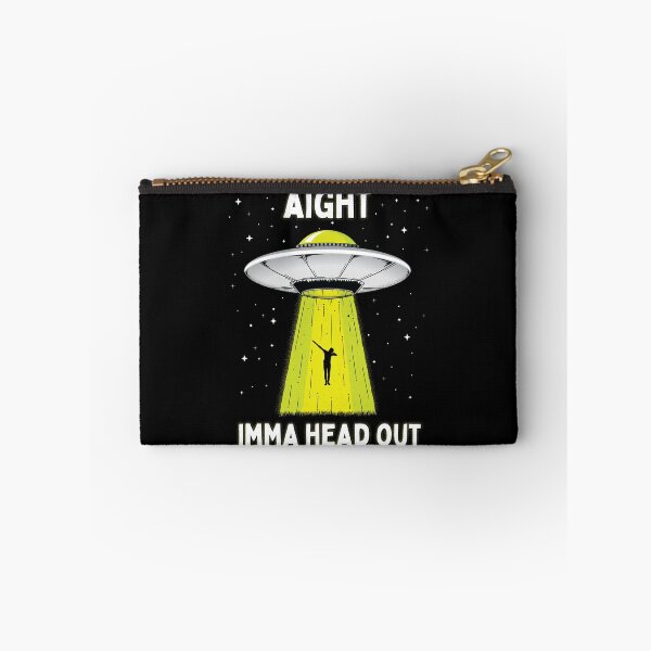Item preview, Aight Imma Head Out Alien Abduction Funny Zeta Reticulan Shirts & Apparel designed and sold by strangeology.