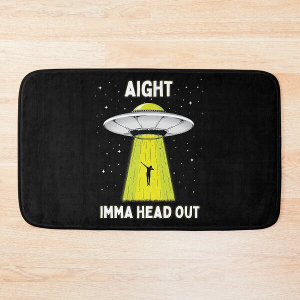 Item preview, Aight Imma Head Out Alien Abduction Funny Zeta Reticulan Shirts & Apparel designed and sold by strangeology.