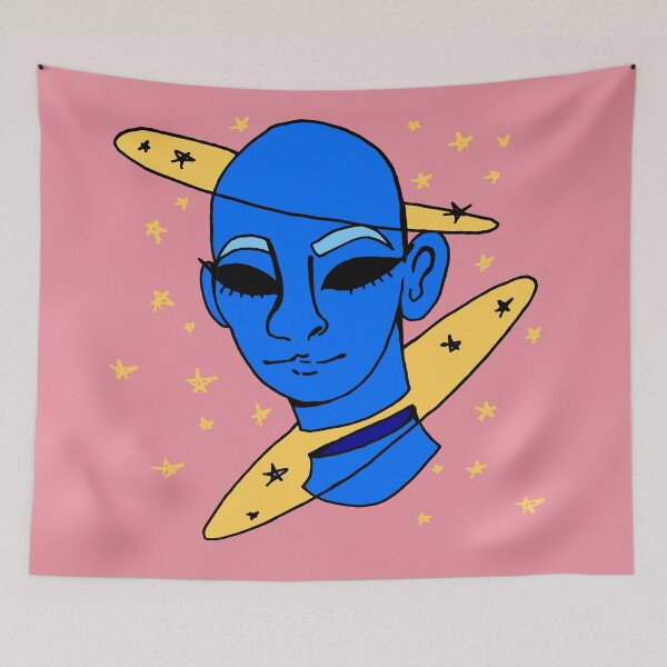 Item preview, Androgynous Space Person designed and sold by miartist.