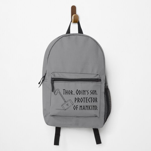 Item preview, Thor. Odin's Son. Protector of Mankind. (Black) designed and sold by TFeldDesign.