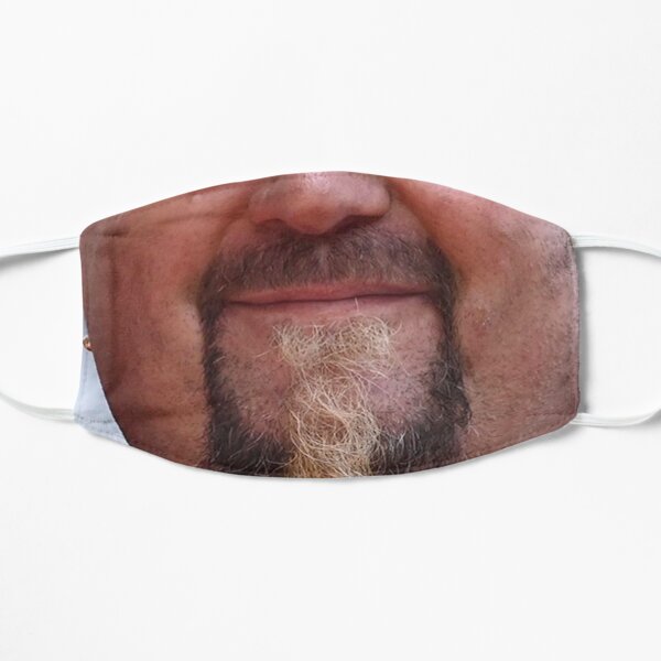 guy fieri's mouth Flat Mask