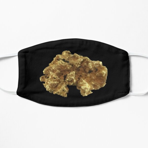 Gold Nugget, Maryborough, Victoria Flat Mask