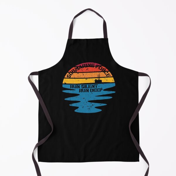 Item preview, Sunset Submarine Force Run Silent Distressed designed and sold by MadMando.
