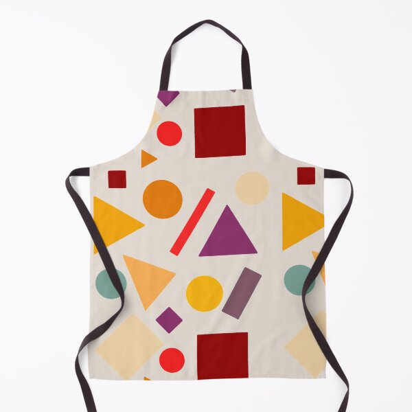 Item preview, Retro Vintage Inspired - 70s Colors - Geometric Shapes Print - Pattern designed and sold by Aryeh Studio.