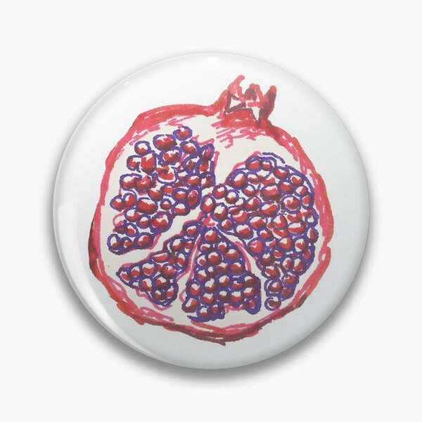 Item preview, pomegranate half designed and sold by asilra.