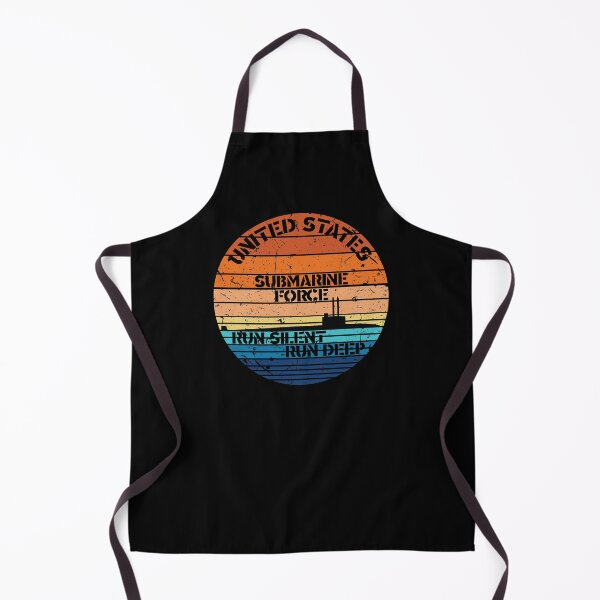 Item preview, Sunset US Submarine Force Run Silent Distressed designed and sold by MadMando.