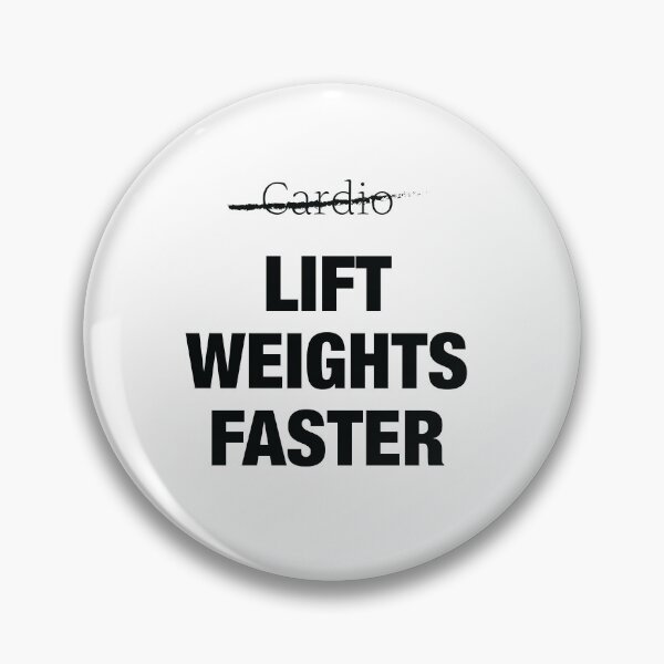 Item preview, Lift Weights Faster BLACK designed and sold by auvincentlai.