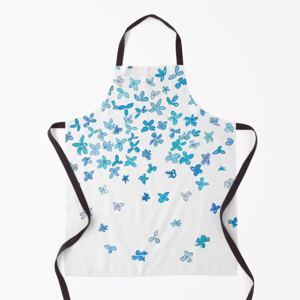 Item preview, Cute Small Blue Flowers designed and sold by Vivir Creatividad.