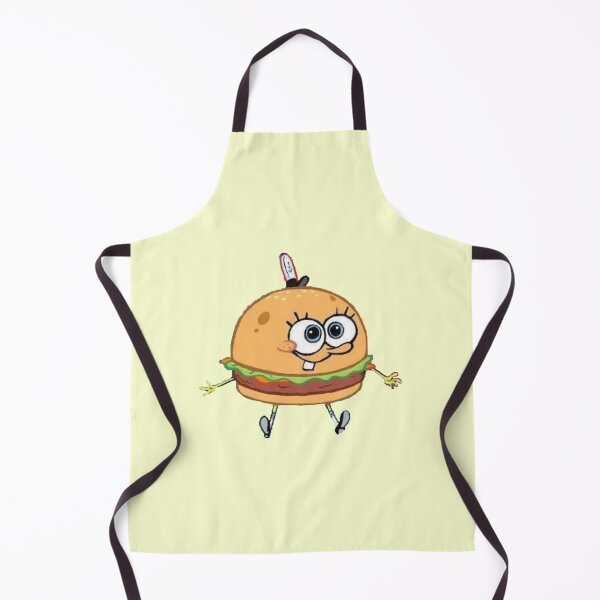 Item preview, Spongebob as a Hamburger Sticker designed and sold by Julitortellini.