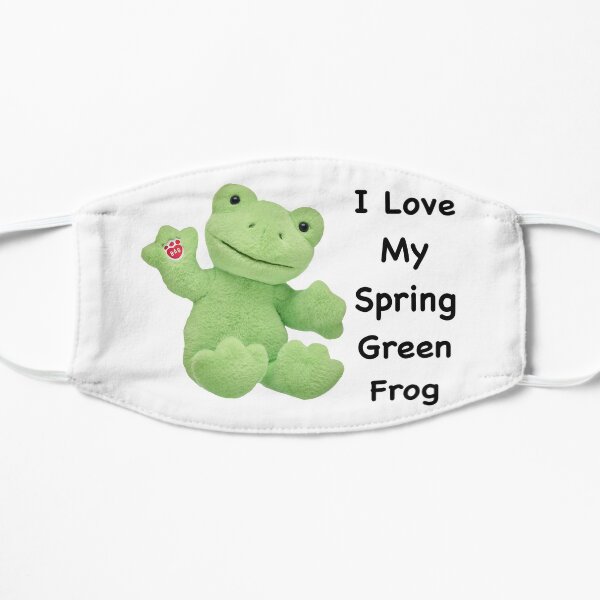 spring frog plush