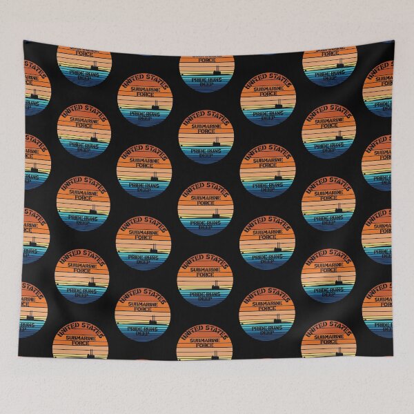 Item preview, Sunset US Sub Force Pride Runs Deep Plain designed and sold by MadMando.