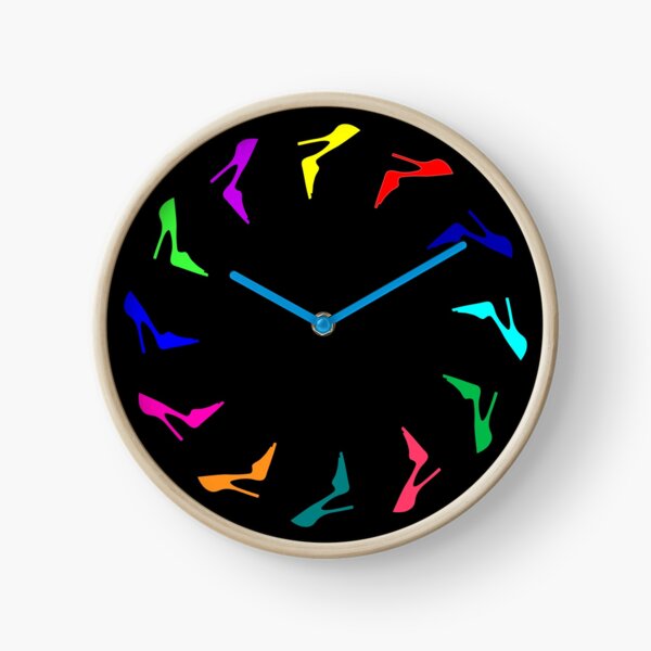 12 Stilettos Clock