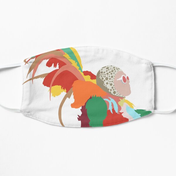 Elton John Feather Outfits Mask