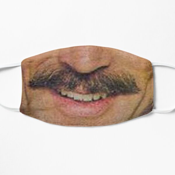 Tom Selleck Funny Face Mask Magnum P.I. style Mask