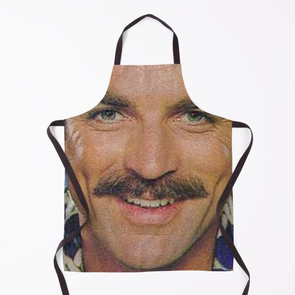 Item preview, Tom Selleck Funny Face Mask Magnum P.I. style designed and sold by tbunks.