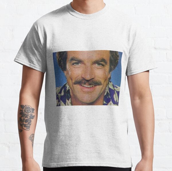 Download Tom Selleck T Shirts Redbubble PSD Mockup Templates