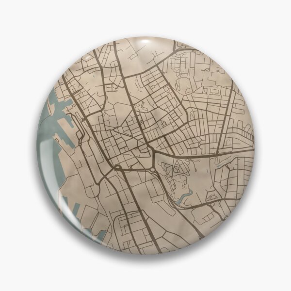Item preview, Helsingborg Sepia Map designed and sold by CPTVDesign.