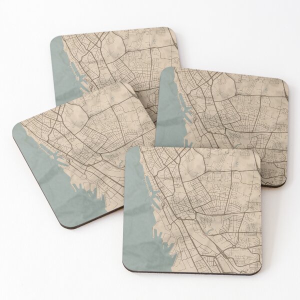 Item preview, Helsingborg Sepia Map designed and sold by CPTVDesign.
