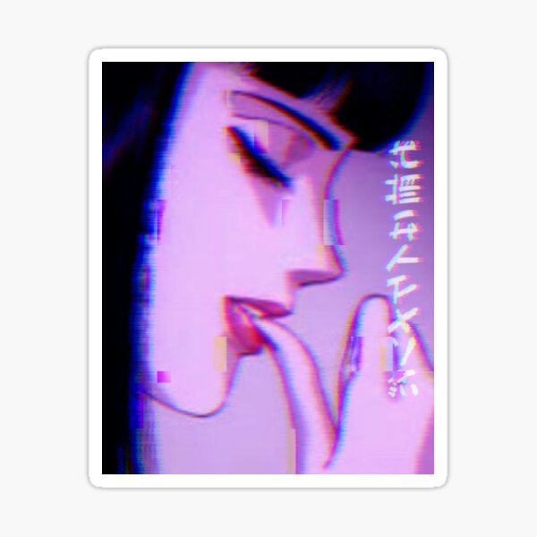 Bad Girls Club Cyberpunk anime Sticker