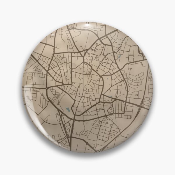 Item preview, Lund Sepia Map designed and sold by CPTVDesign.