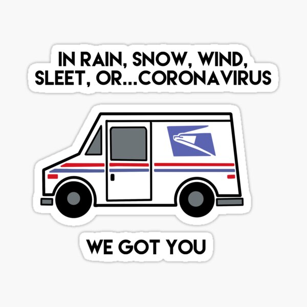 Postal Worker Stickers Redbubble