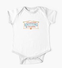 more knitting less whining knitting needles One Piece - Short Sleeve