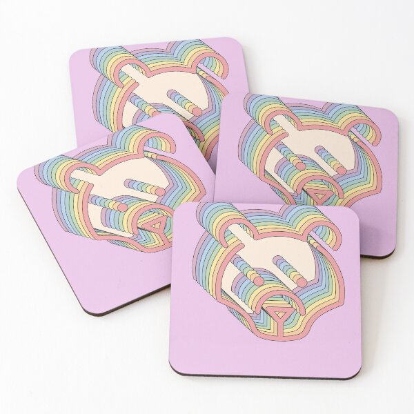 Item preview, Bear Yikes Aesthetic Rainbow Animal Pastel Vintage designed and sold by goodfriendkyle.