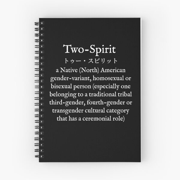 Item preview, T: Two-Spirit: Wear Your Dictionary: English: Katakana:Transliteration designed and sold by WearYourWords.