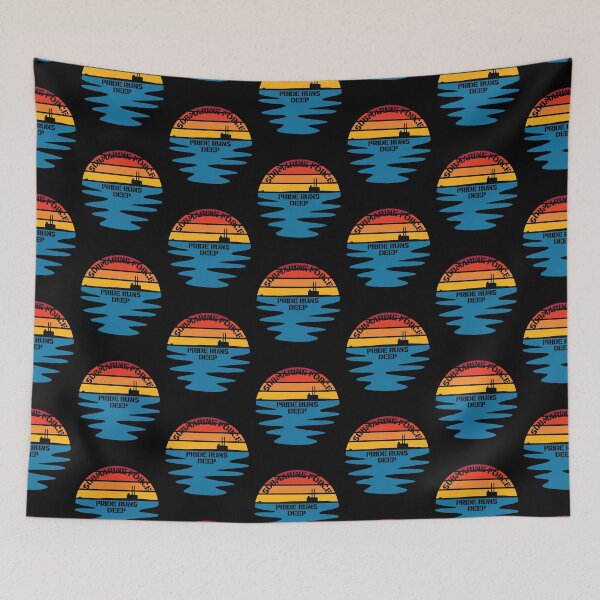 Item preview, Sunset Sub Force Pride Runs Deep Plain  designed and sold by MadMando.