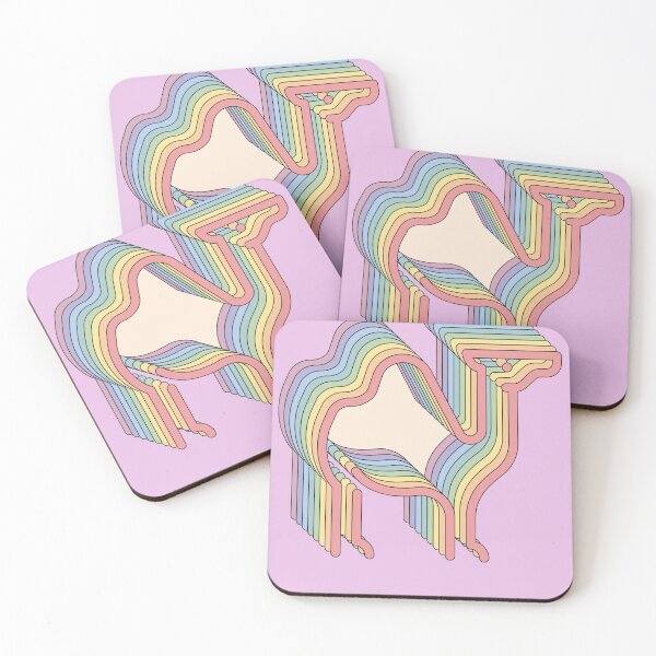 Item preview, Camel Yikes Aesthetic Rainbow Animal Pastel Vintage designed and sold by goodfriendkyle.