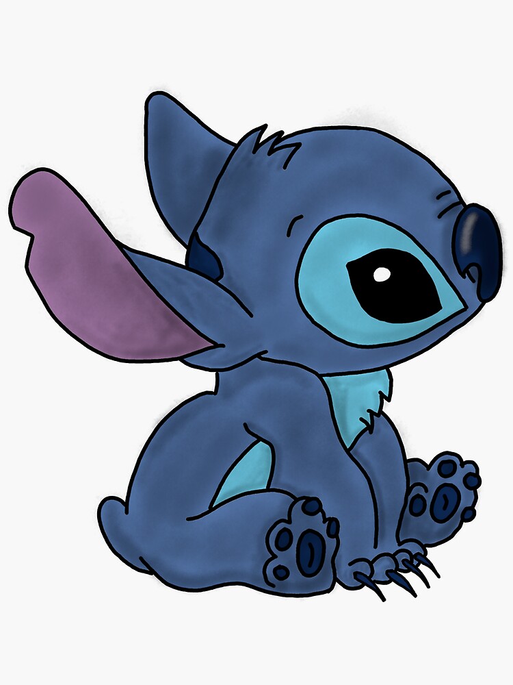 Sitting Stitch Colour | Sticker