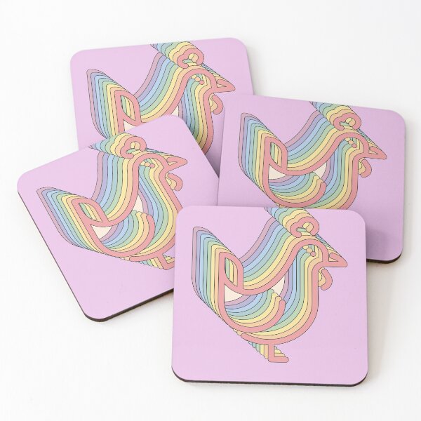 Item preview, Chicken Yikes Aesthetic Rainbow Animal Pastel Vintage designed and sold by goodfriendkyle.