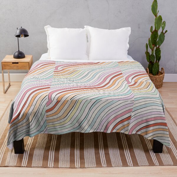 Item preview, Rainbow Wave Pattern designed and sold by Julitortellini.