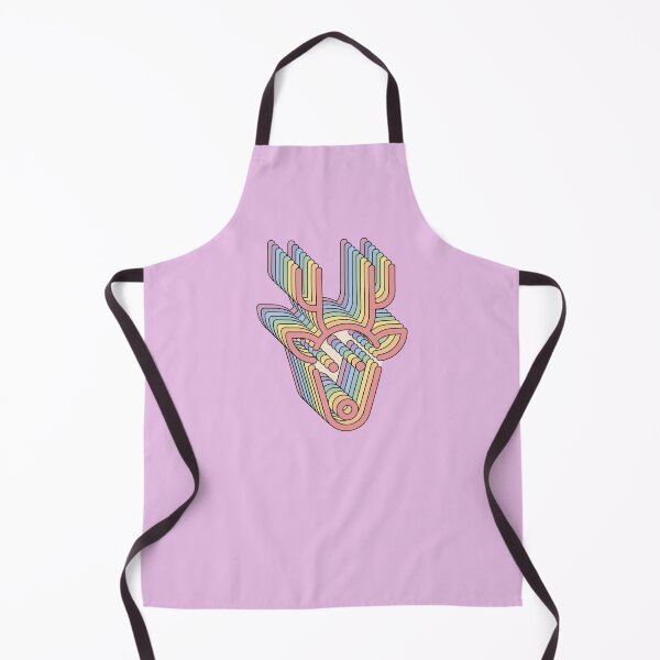 Item preview, Deer Yikes Aesthetic Rainbow Animal Pastel Vintage designed and sold by goodfriendkyle.