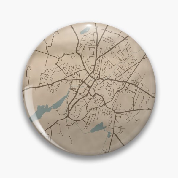 Item preview, Castlebar Sepia Map designed and sold by CPTVDesign.
