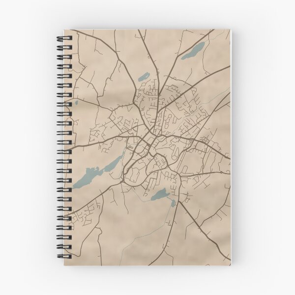 Item preview, Castlebar Sepia Map designed and sold by CPTVDesign.