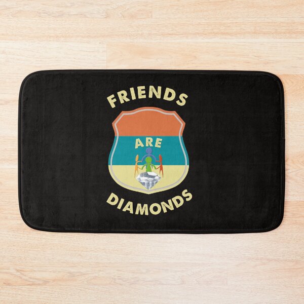 Item preview, Vintage Friends Are Diamonds, International Friendship Day Perfect Gift Design  designed and sold by leo121687.