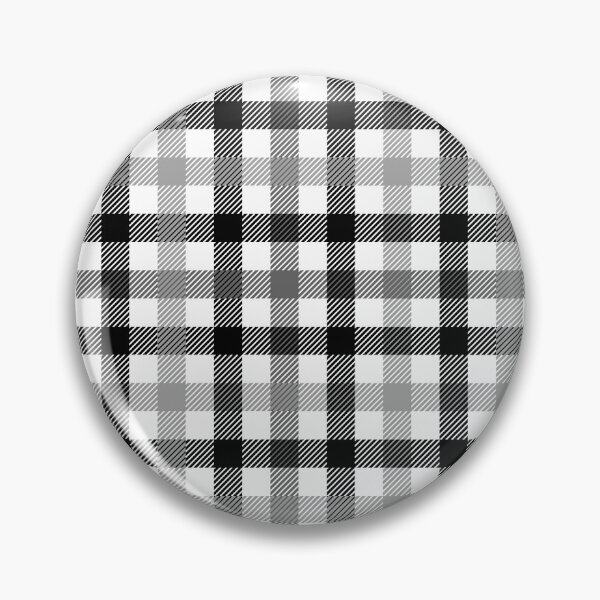 Item preview, Black and white tartan pattern designed and sold by natalyon.