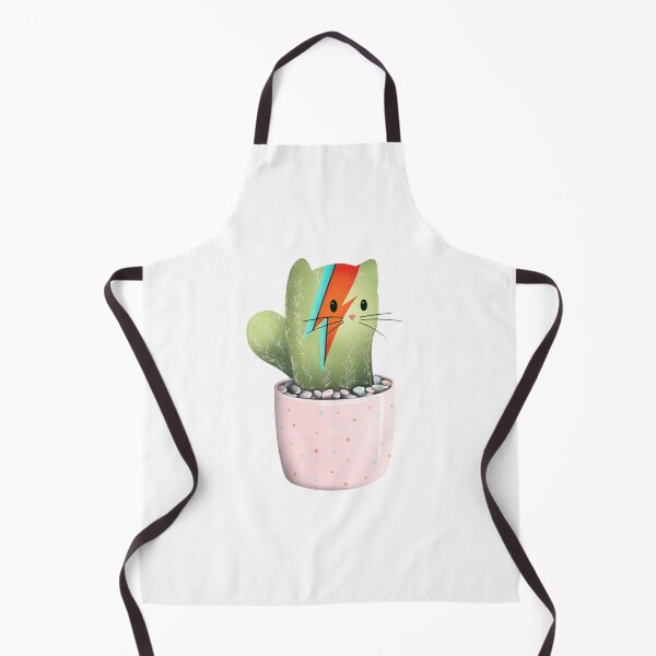 Item preview, Cat Cactus with Stardust Lightning Bolt designed and sold by Stephanie Massie.