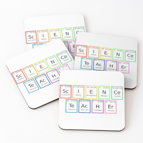 Item preview, science teacher elements word designed and sold by caitlinjquinn.
