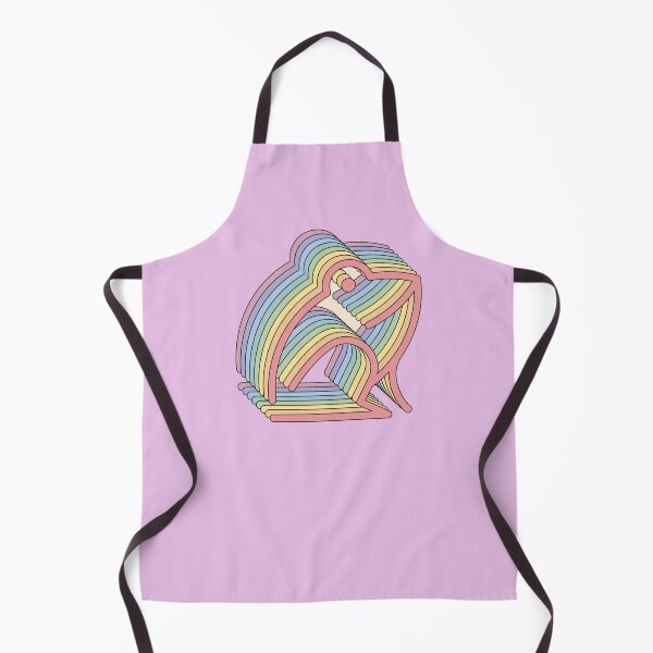 Item preview, Giraffe Yikes Aesthetic Rainbow Animal Pastel Vintage designed and sold by goodfriendkyle.