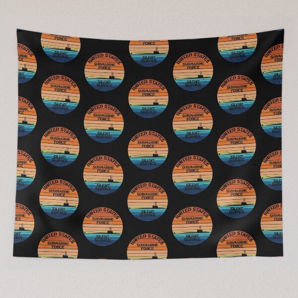 Item preview, Sunset US Submarine Force Service Plain designed and sold by MadMando.