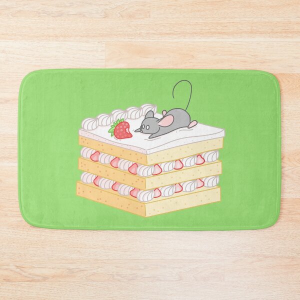 Item preview, Cute Strawberry Cake Mouse designed and sold by PurpleBoxMouse.