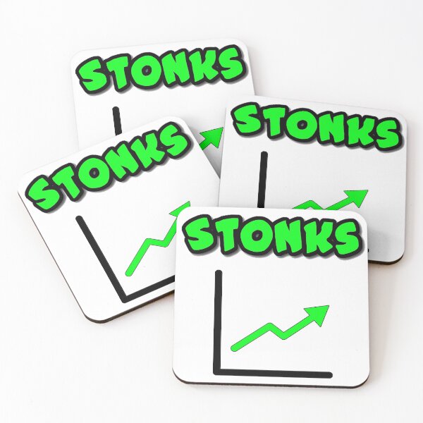 Item preview, Stonks - Green designed and sold by Teesigned.